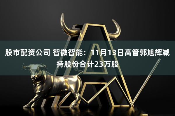 股市配资公司 智微智能：11月13日高管郭旭辉减持股份合计23万股